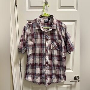 Mens Phat Farm Short Sleeve Button Down Shirt